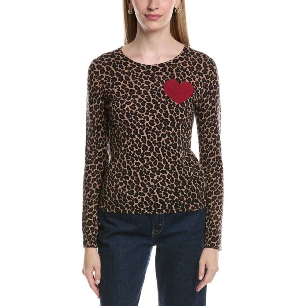 Maison Heritage Womens  Letizia Cashmere Sweater, Brown